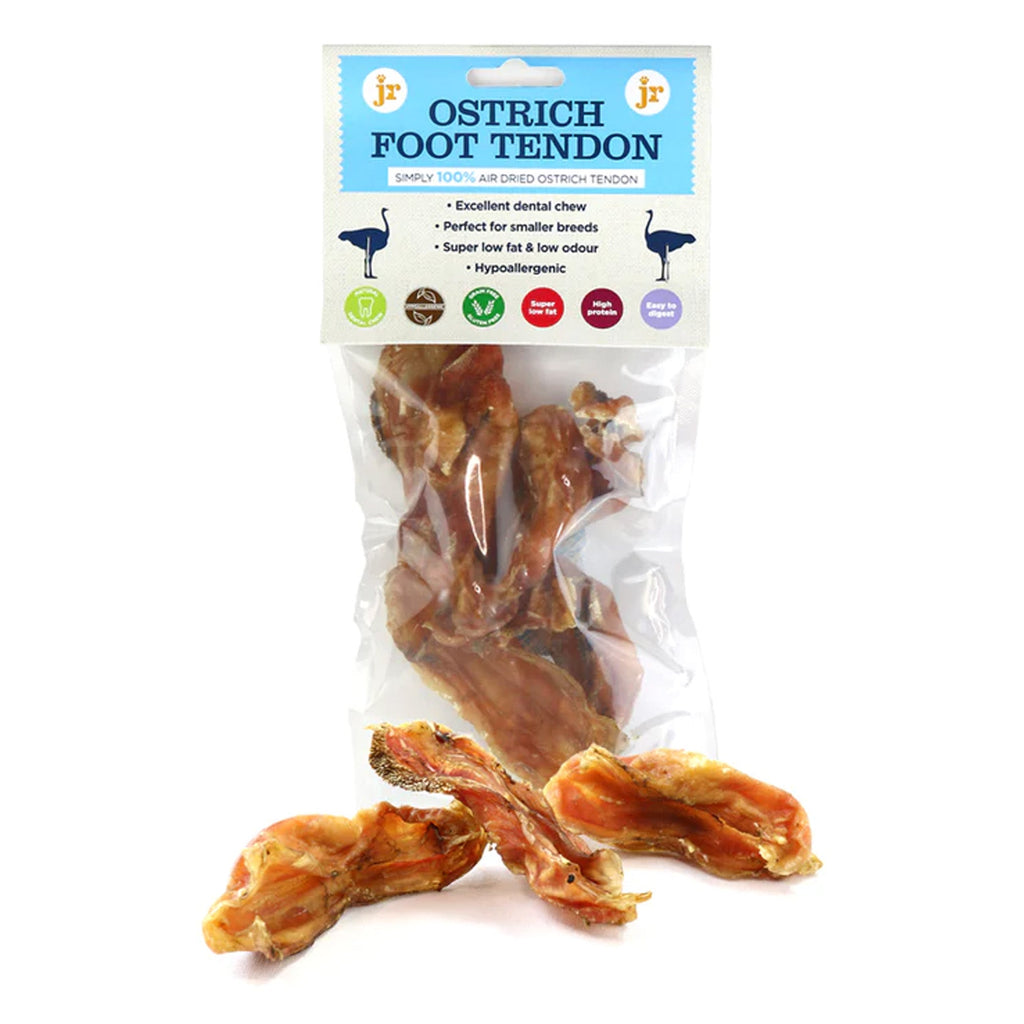 JR Pet Products Ostrich Foot Tendon - 80g