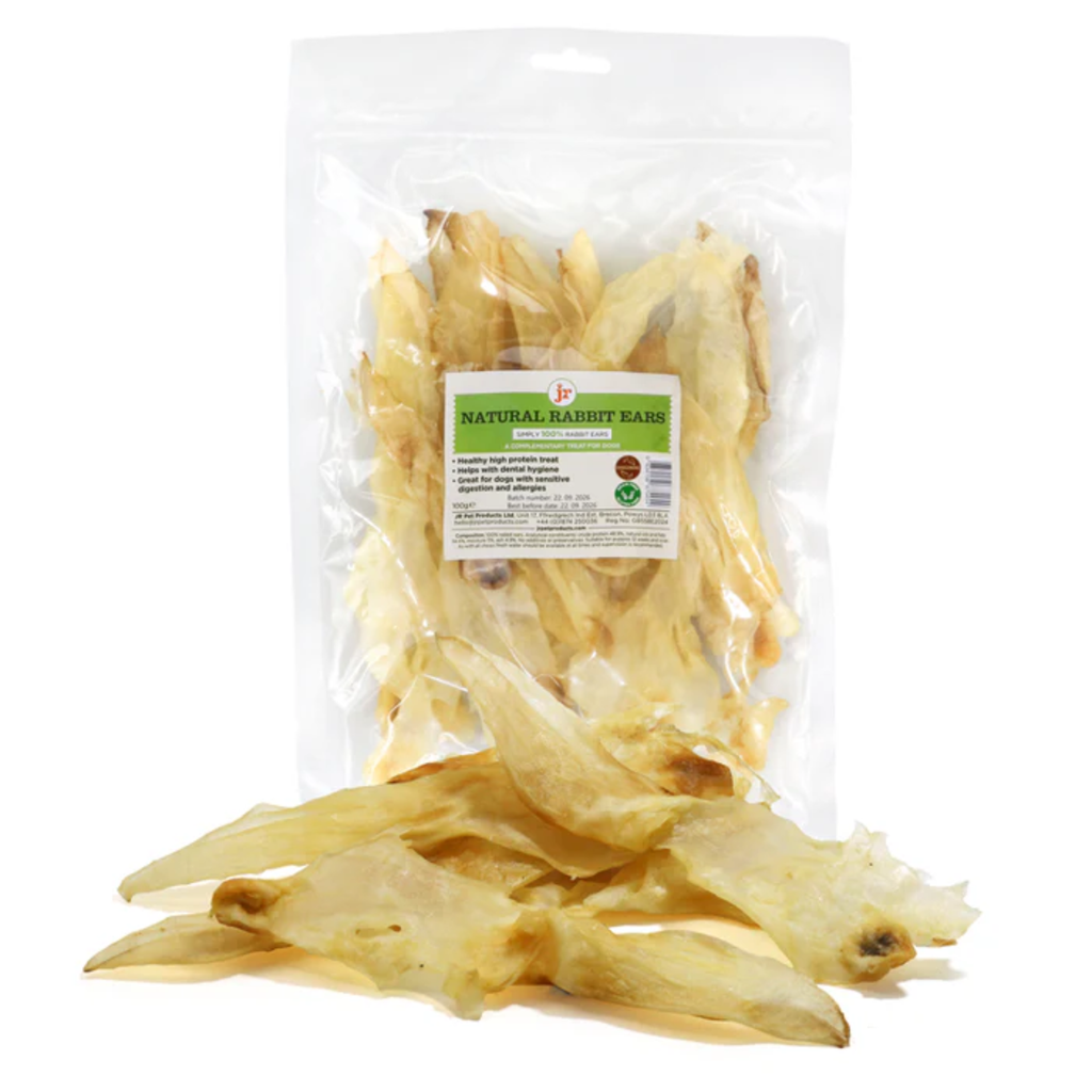 JR Pet Products Natural Rabbit Ear