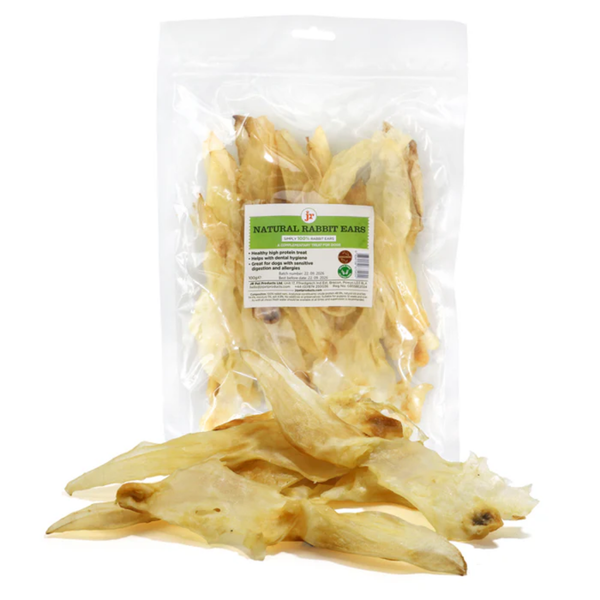 JR Pet Products Natural Rabbit Ear