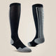Ariattek Winter Slimline Socks - Black/Sleet