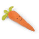 Petface Foodie Faces Fluffy Carrot Plush Dog Toy