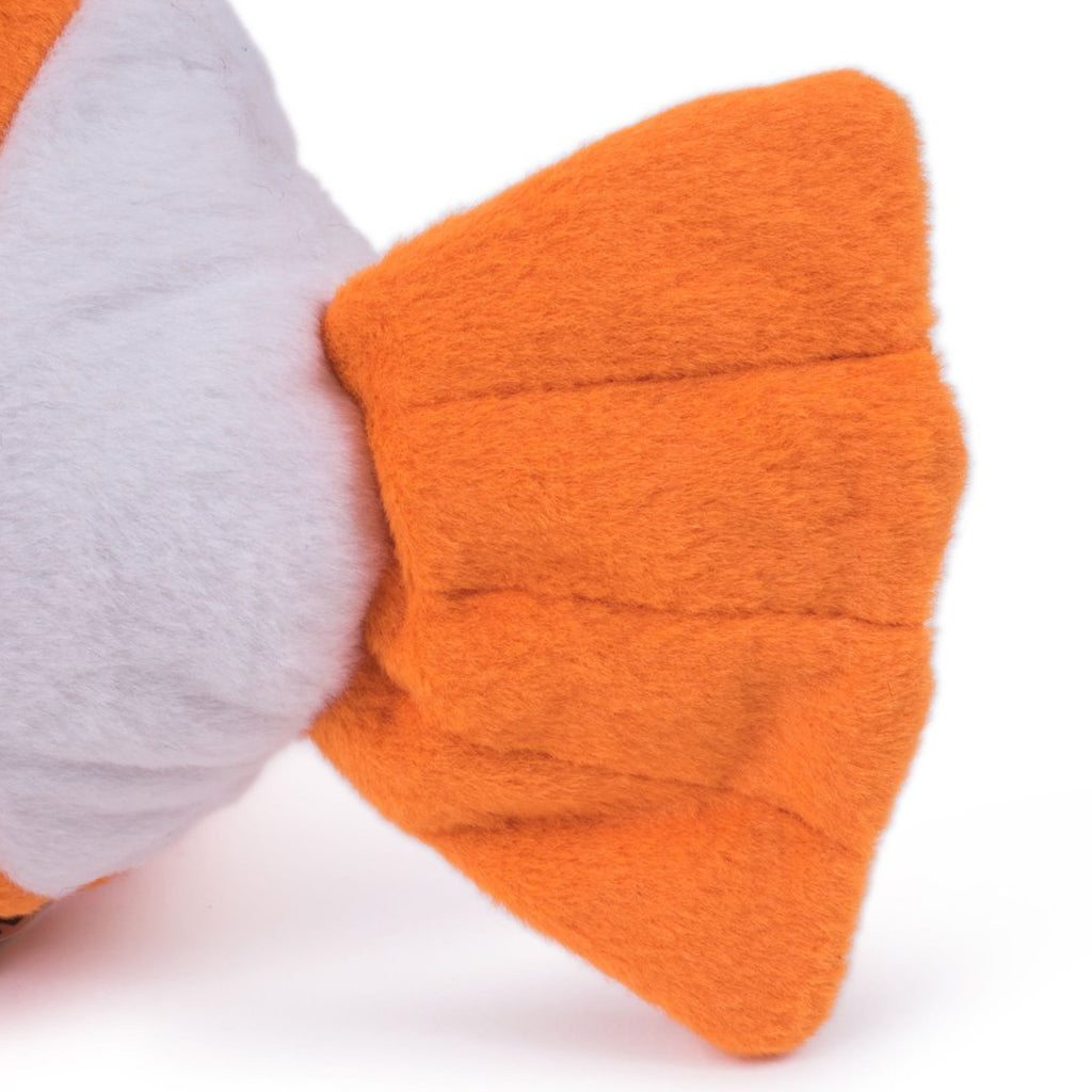 Petface Seriously Strong Plush and Rubber Fish Dog Toy