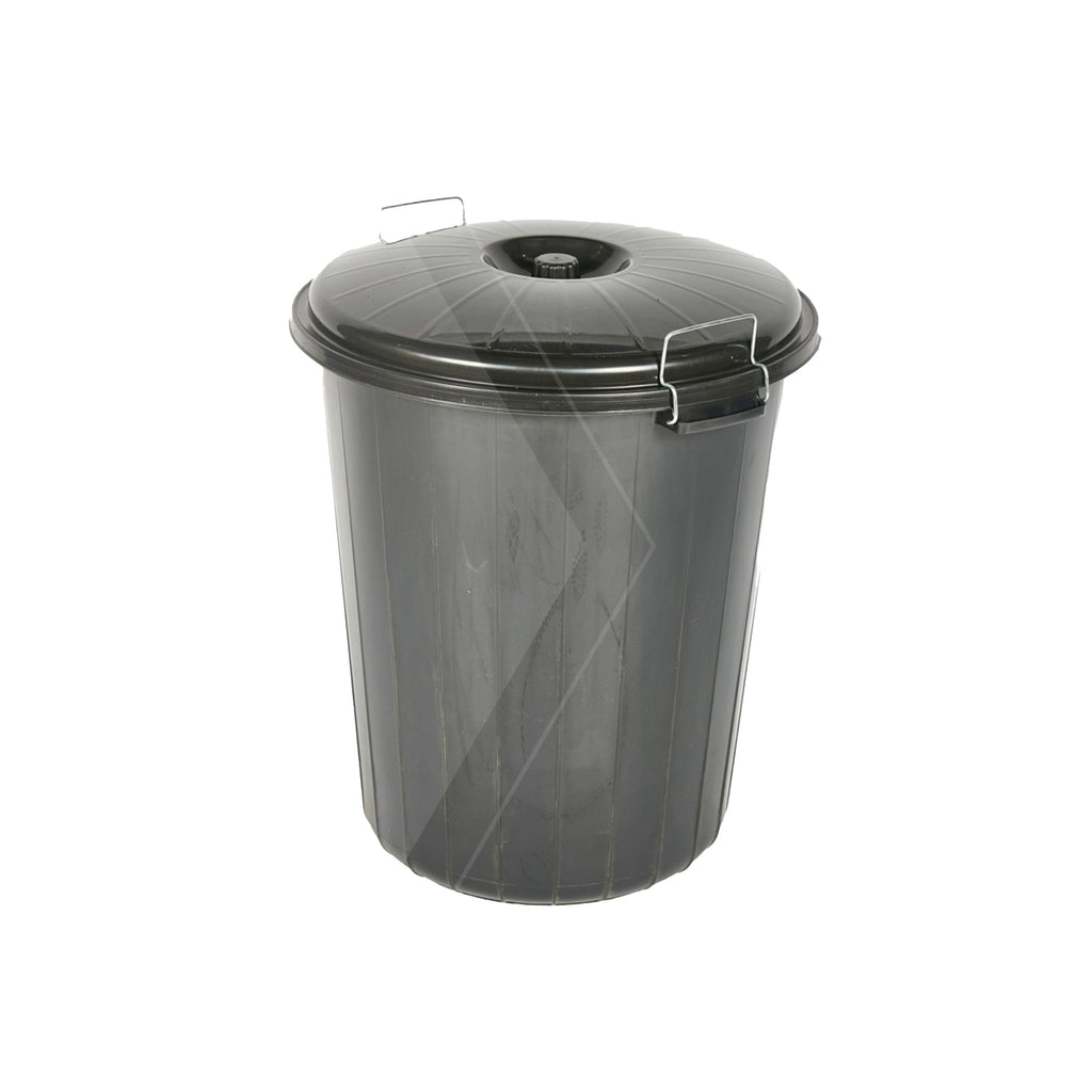 Earlswood Dustbin & Lid 70 Litre - Black