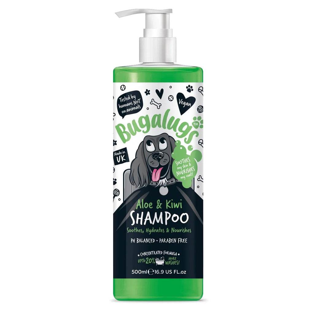 Bugalugs Soothing Aloe and Kiwi Shampoo - 500ml