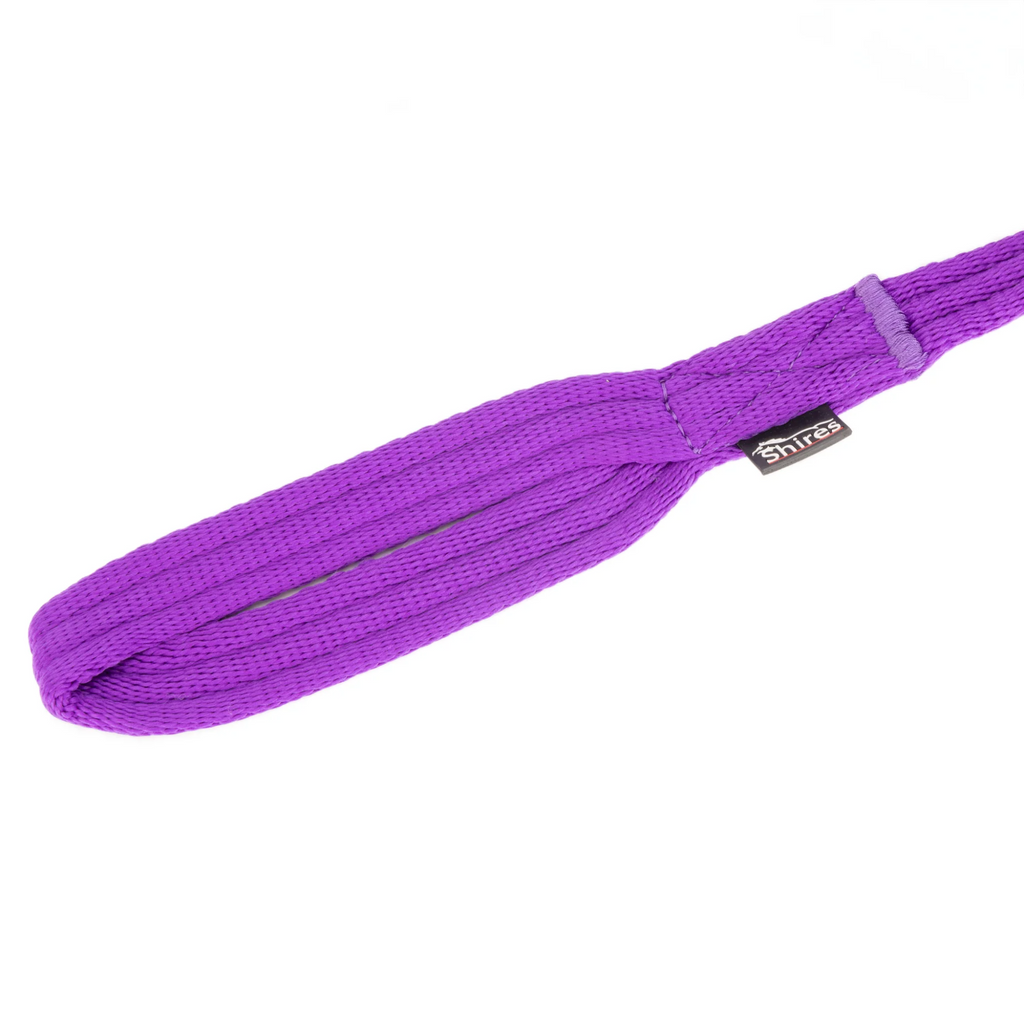 Shires Soft Feel Lunge Line - Purple