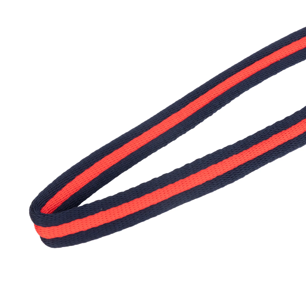 Shires Soft Feel Lunge Line - Navy/Red