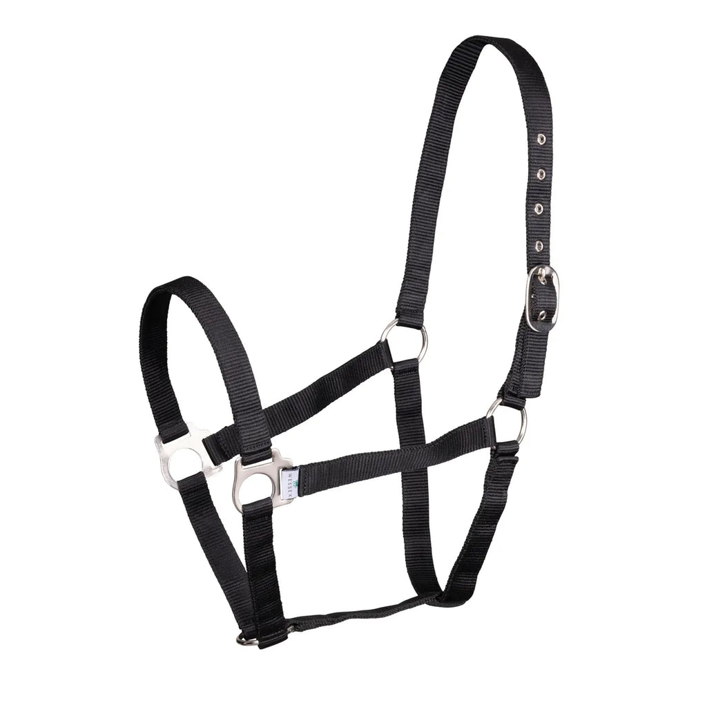 Shires Wessex Nylon Headcollar - Black