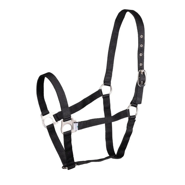 Shires Wessex Nylon Headcollar - Black