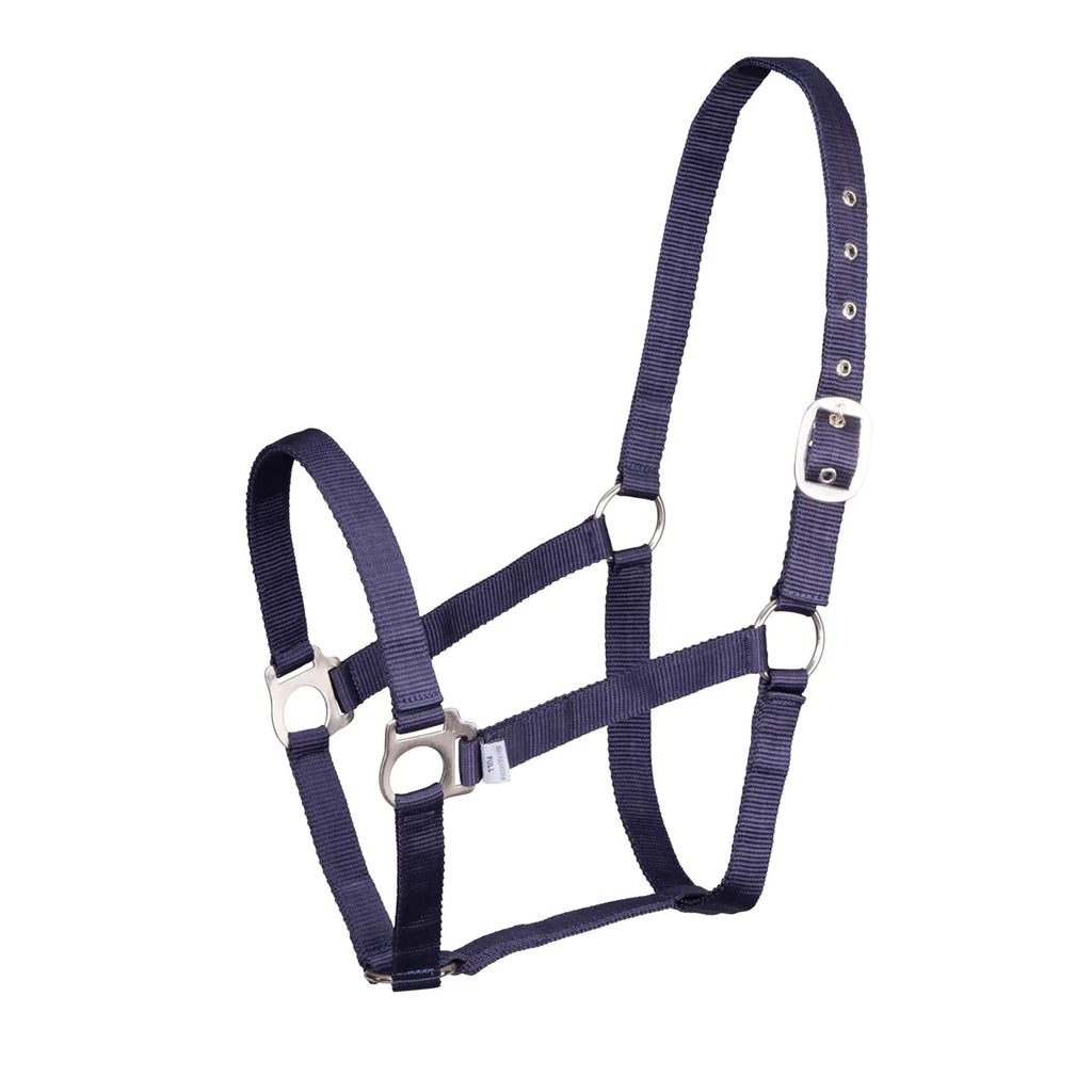 Shires Wessex Nylon Headcollar - Navy