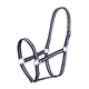 Shires Wessex Nylon Headcollar - Navy/Silver