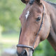Shires Blenheim Padded Drop Noseband - Brown