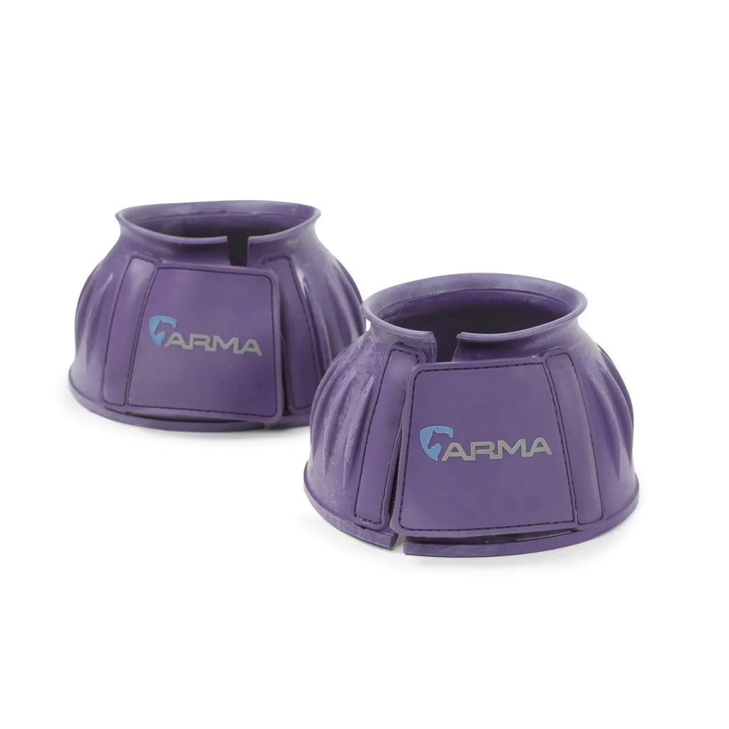 Shires Arma Touch Close Over Reach Boots - Purple