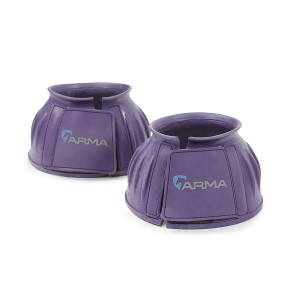 Shires Arma Touch Close Over Reach Boots - Purple