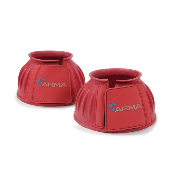Shires Arma Touch Close Over Reach Boots - Red