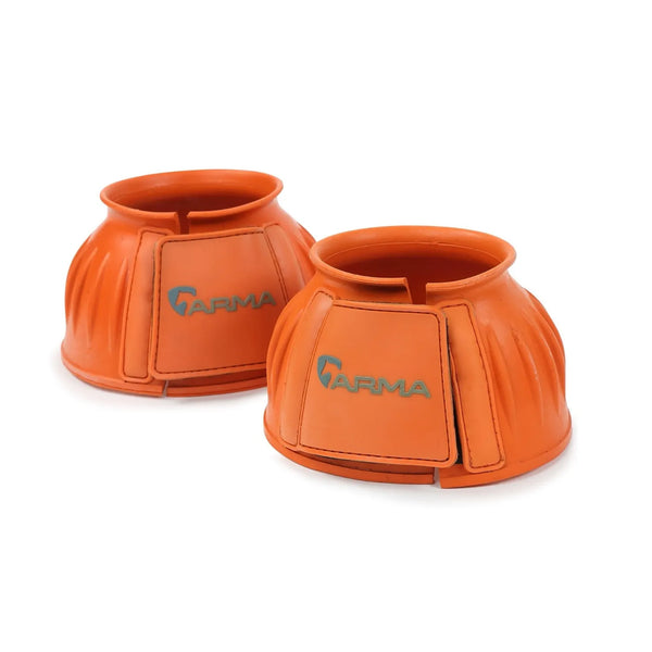 Shires Arma Touch Close Over Reach Boots - Orange
