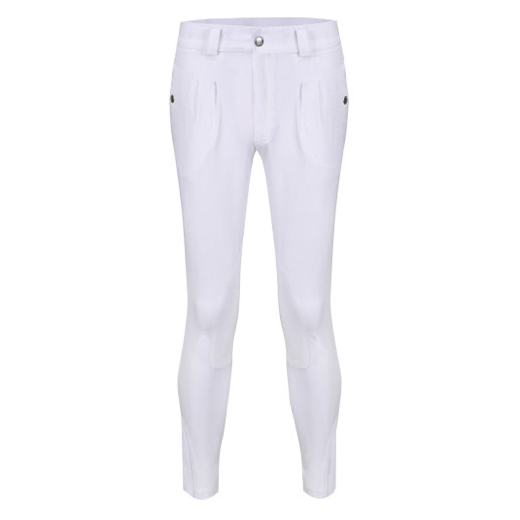 Equetech Mens Kingham Breeches - White