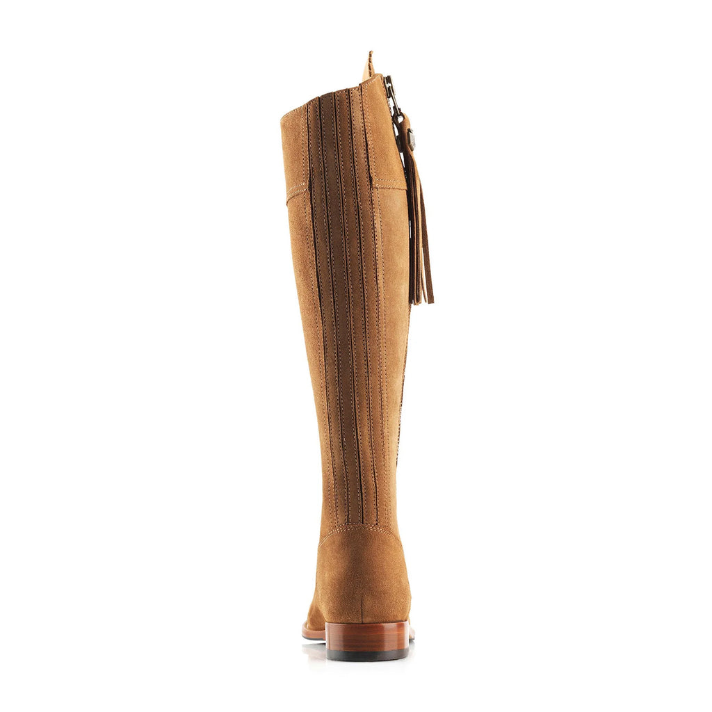 Fairfax and Favor Sporting Fit Flat Regina Boot - Tan