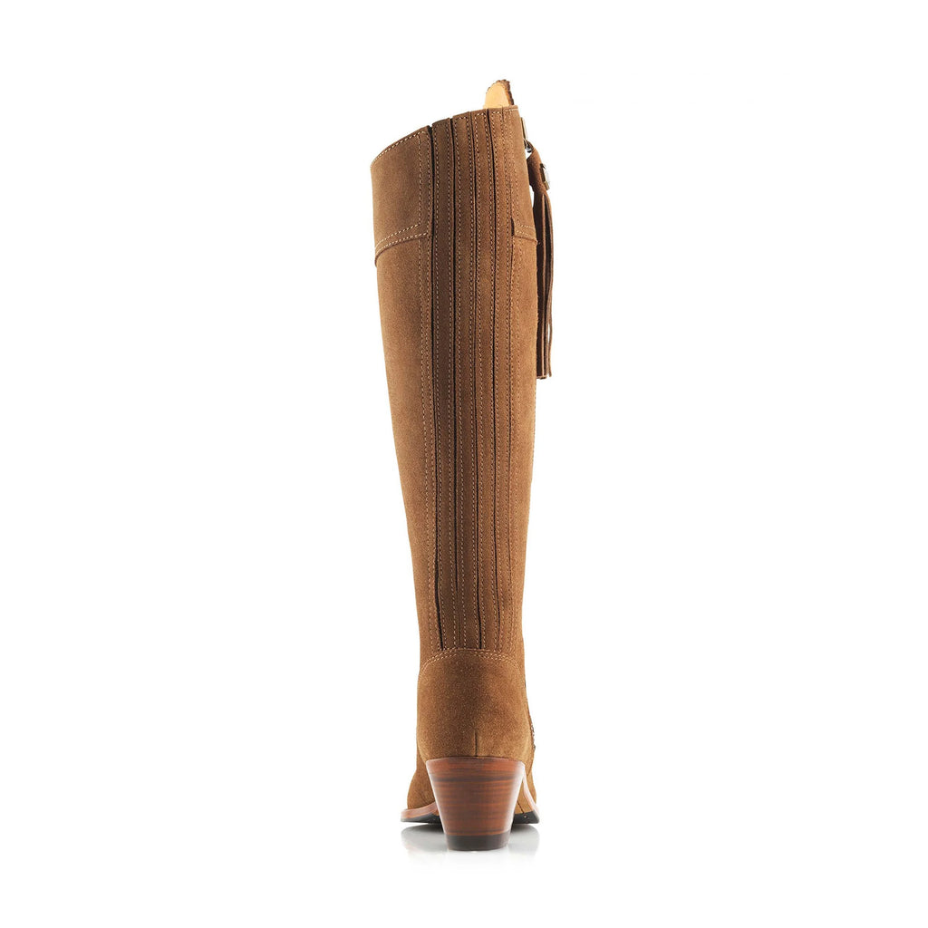 Fairfax and Favor Sporting Fit Heeled Regina Boot - Tan
