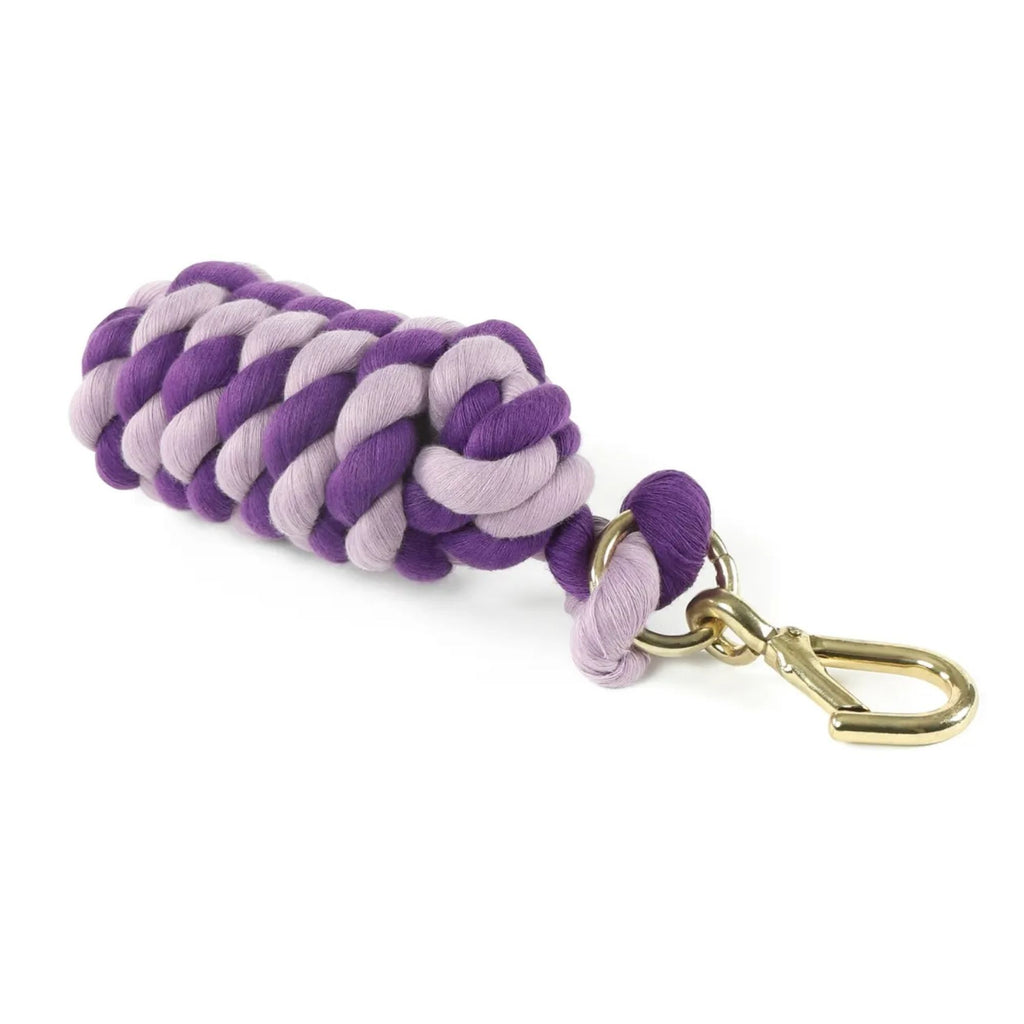 Shires Two Tone Lead Rope - Purple/Lilac