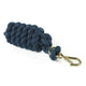 Shires Plain Lead Rope - Navy