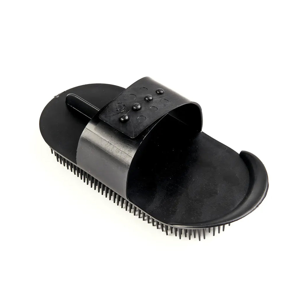 Shires Plastic Curry Comb - Black