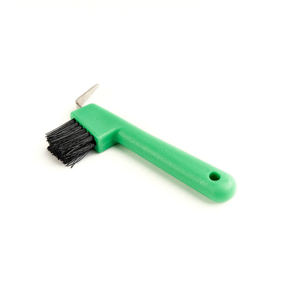 Shires Hoof Pick/Brush - Lime