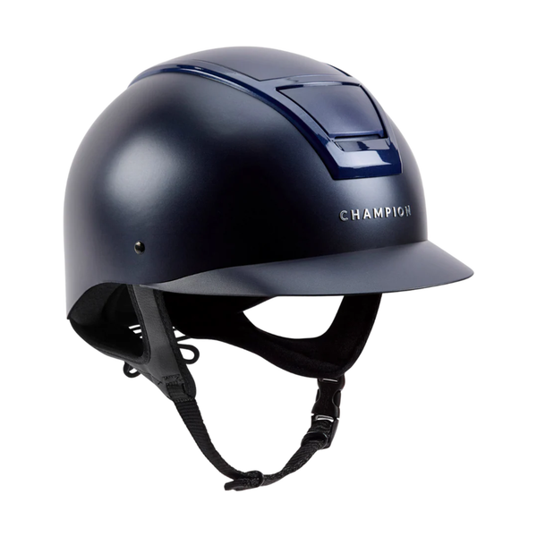 Champion Insight Oval Peaked Helmet - Matt Navy