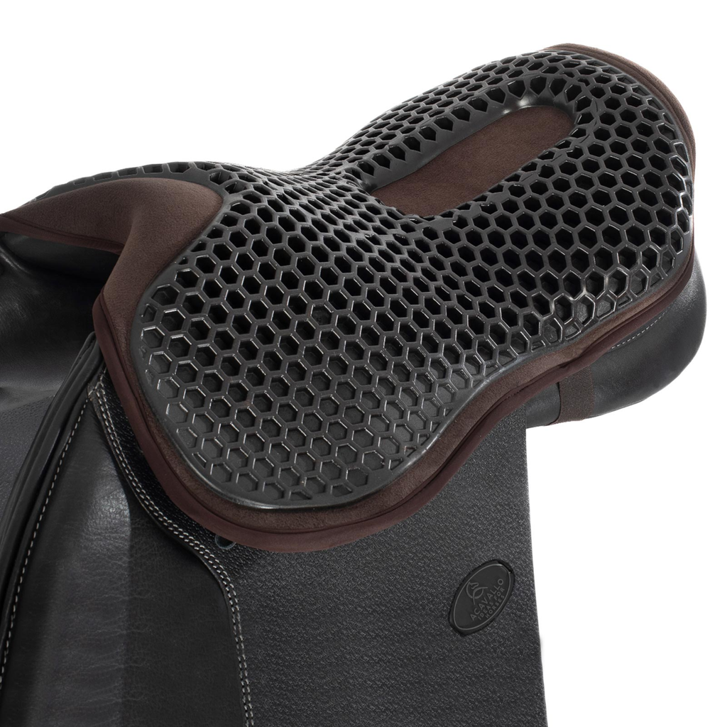 Acavallo Ortho-Coccyx Gel Out Jumping Seat Saver 20mm - Brown