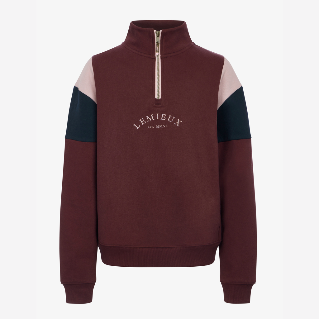 LeMieux Young Rider Viola 1/4 Sweat - Bramble