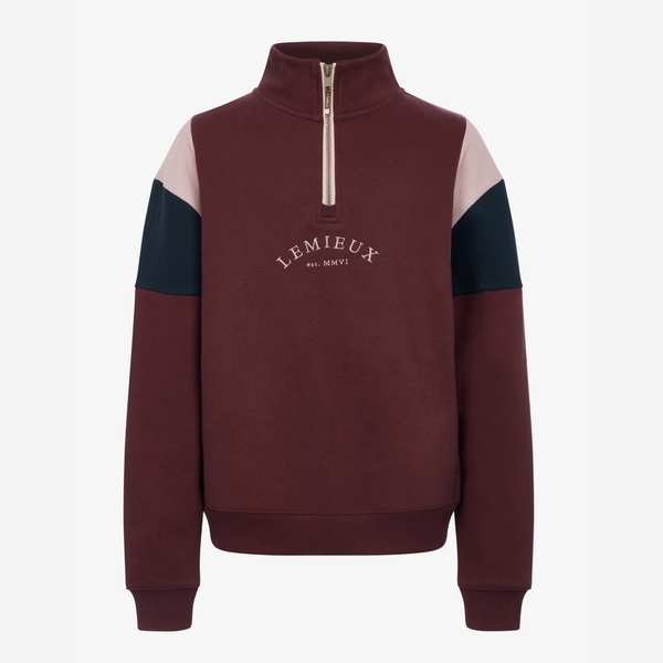 LeMieux Young Rider Viola 1/4 Sweat - Bramble