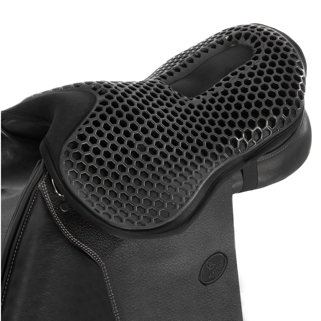 Acavallo Ortho-Coccyx Gel Out Jumping Seat Saver 20mm - Black