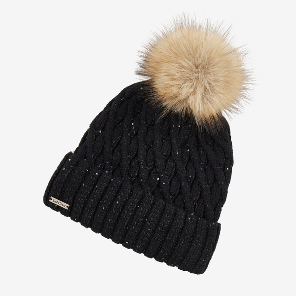 LeMieux Bernie Sequin Beanie - Black