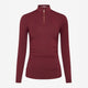 LeMieux Ladies Lustre Ruched Base Layer - Garnet