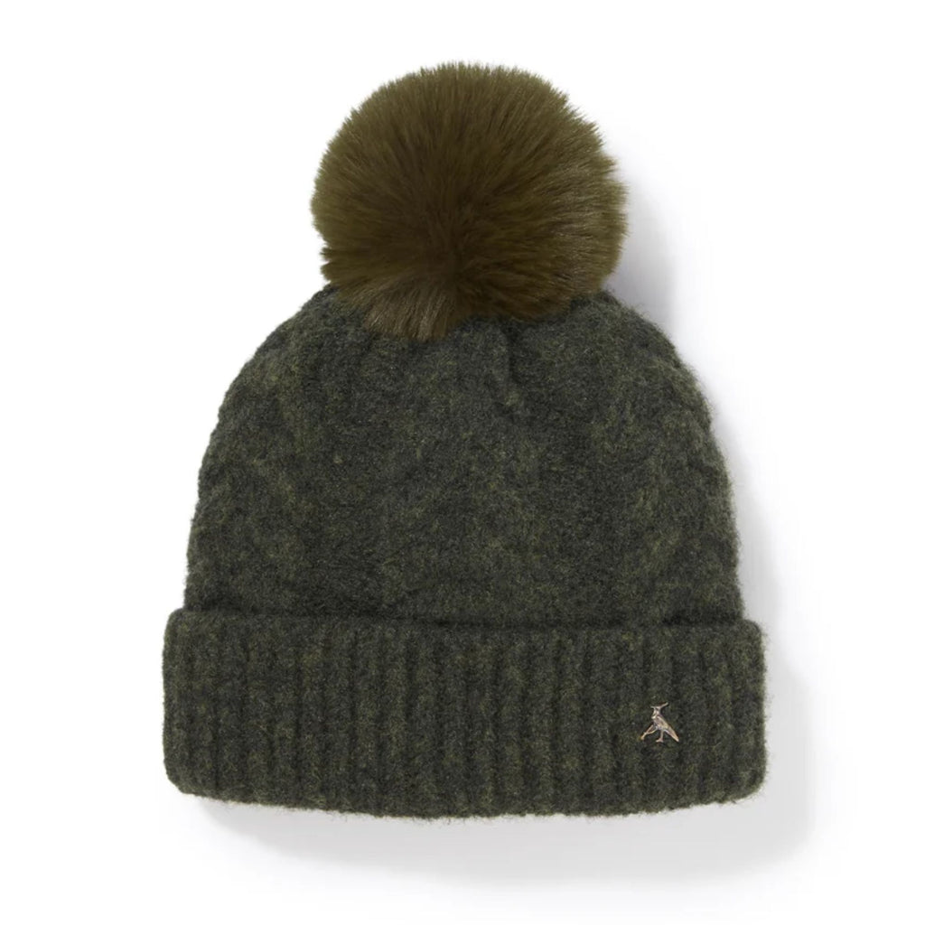 Hicks and Brown The Langham Beanie - Moss