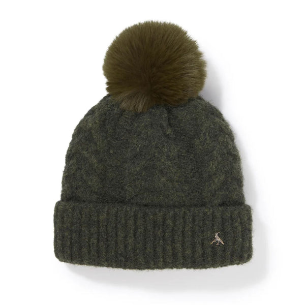 Hicks and Brown The Langham Beanie - Moss