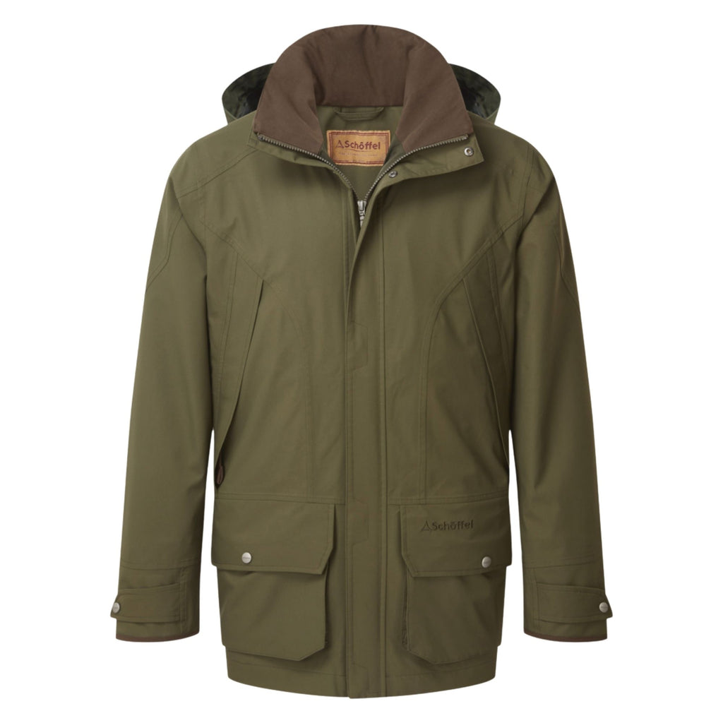 Schoffel Mens Snipe Ultralight Coat - Forest