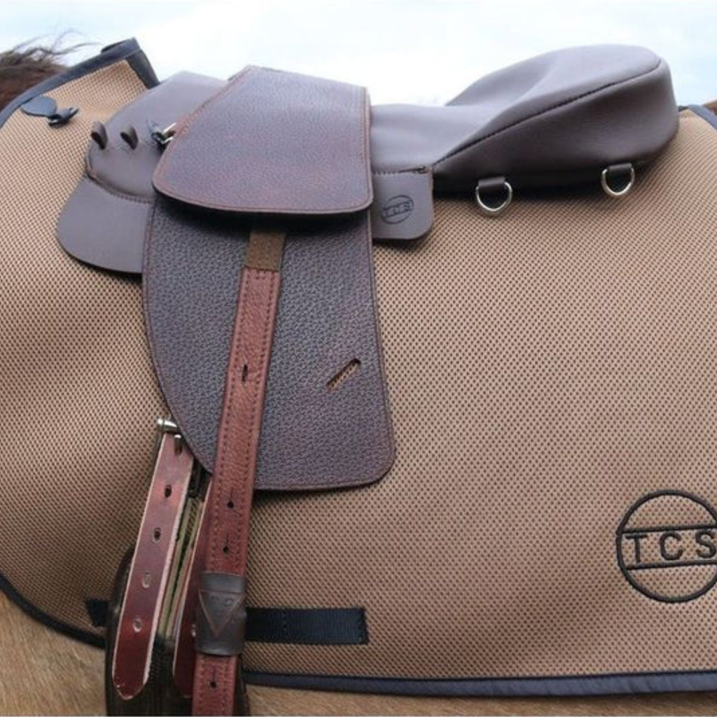 Total Contact Saddles Synthetic Saddle Seat Pad - Brown