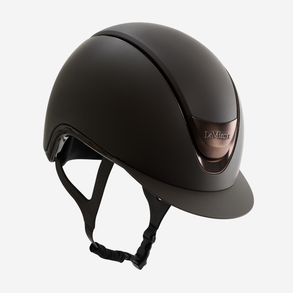 LeMieux Verv Competition Helmet Matte - Brown