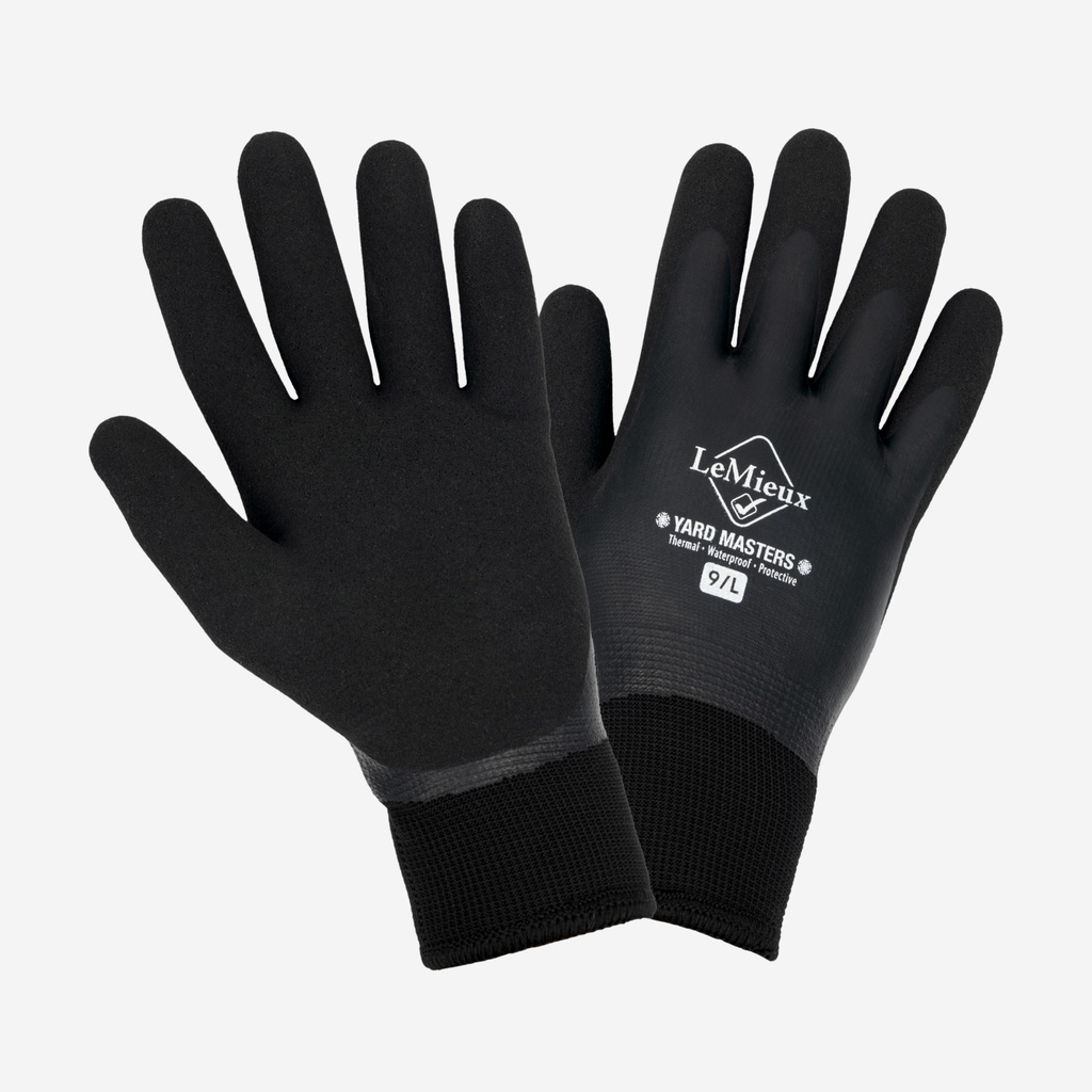 LeMieux Thermal Work Gloves - Black