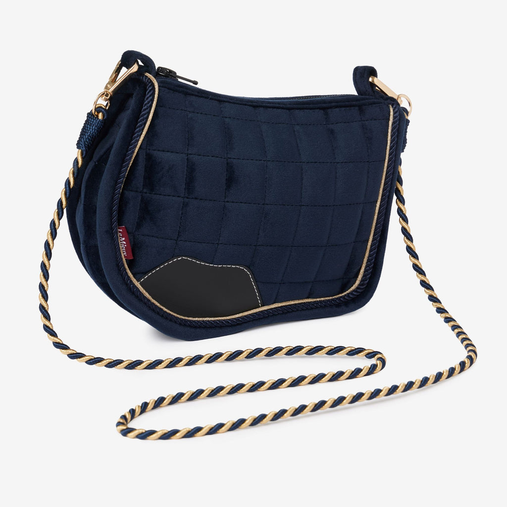 LeMieux Lustre Saddle Pad Cross Body Bag - Sapphire