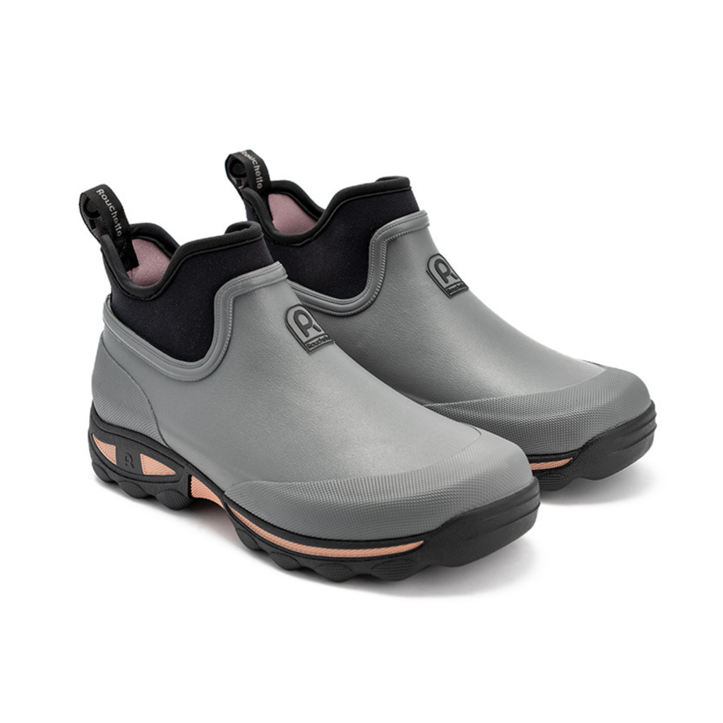 Rouchette Clean Lady Ankle Boot - Grey