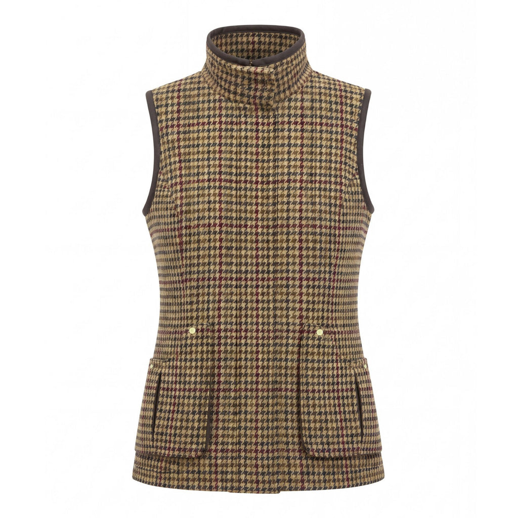 Holland Cooper Ladies Country Classic Tweed Gilet - Cotswold Tweed