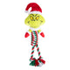 Rosewood Grinch Rope Body Toy
