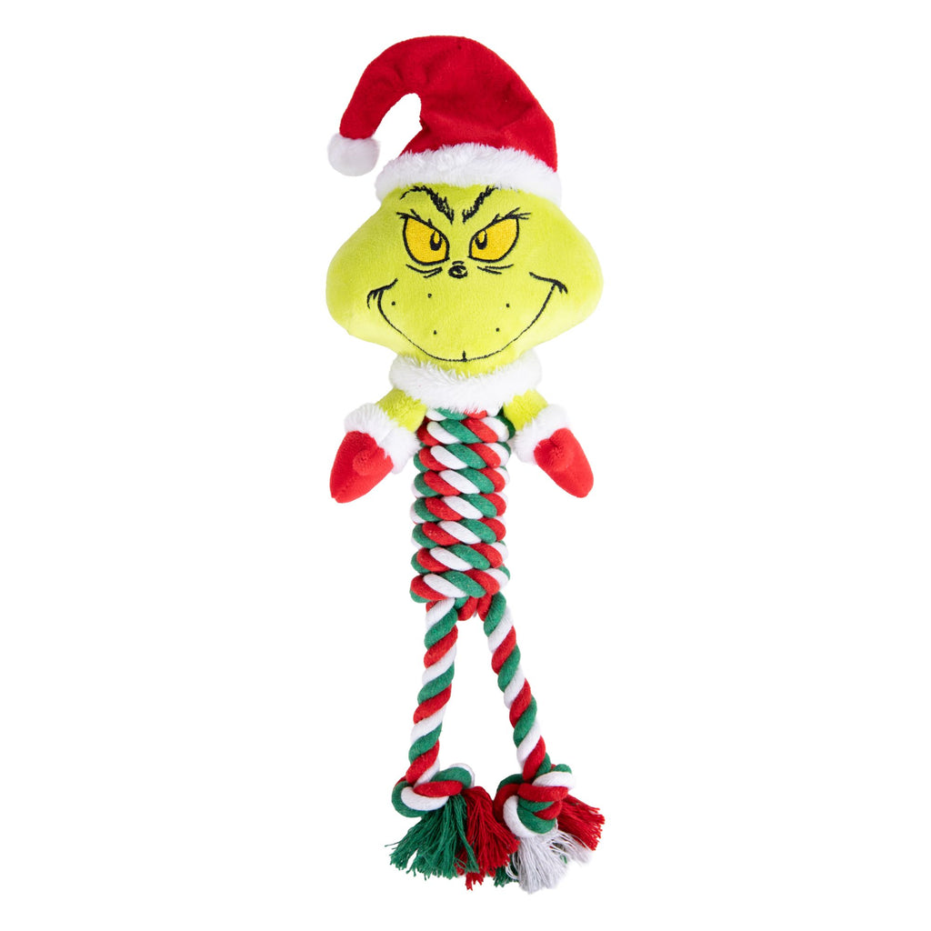 Rosewood Grinch Rope Body Toy