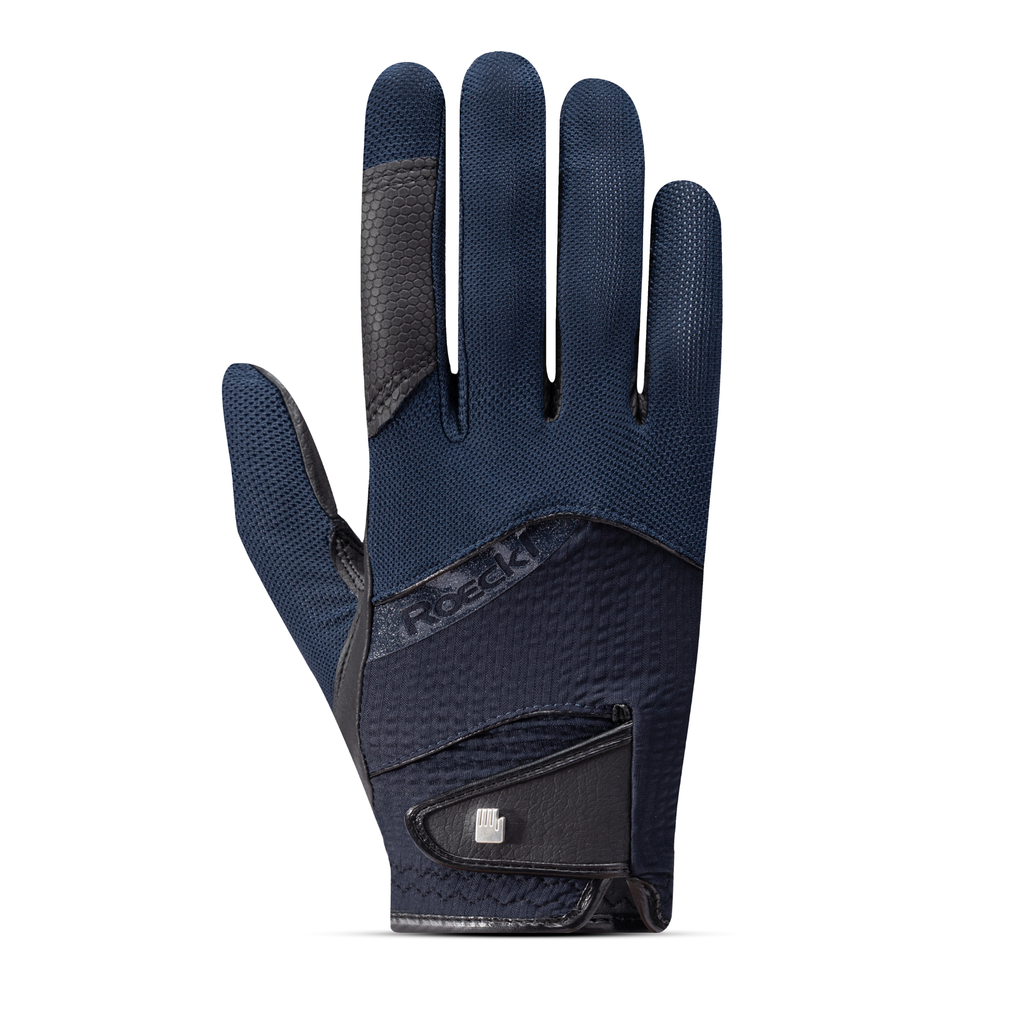 Roeckl Millero Riding Glove - Navy Night/Dark Navy