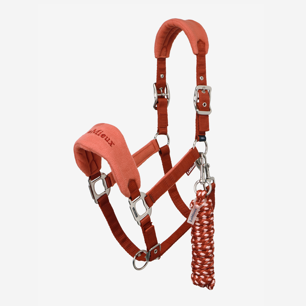 LeMieux Vogue Headcollar & Leadrope - Russet