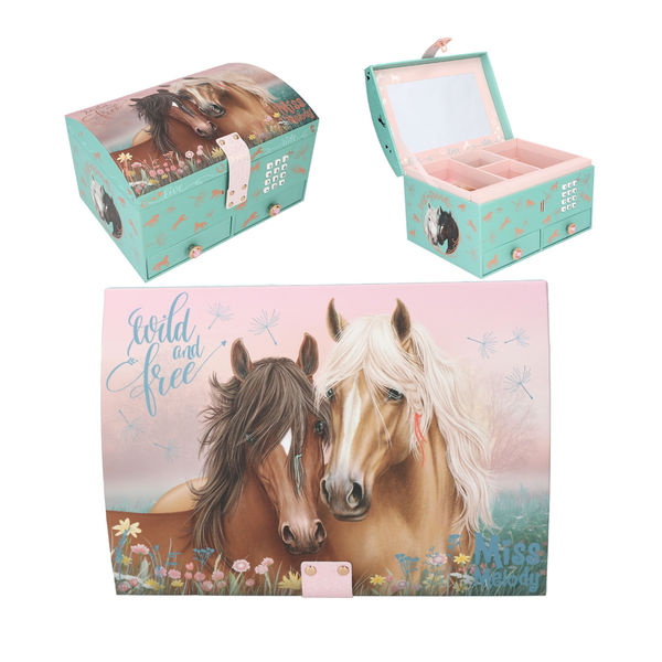 Miss Melody Big Jewellery Box With Code And Sound