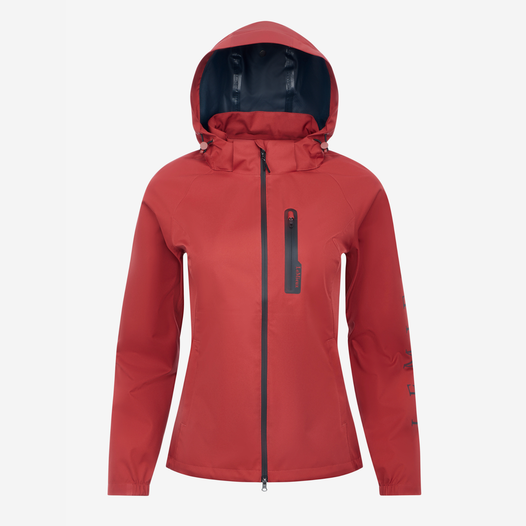 LeMieux Ladies Athena Waterproof Lightweight Jacket - Russet
