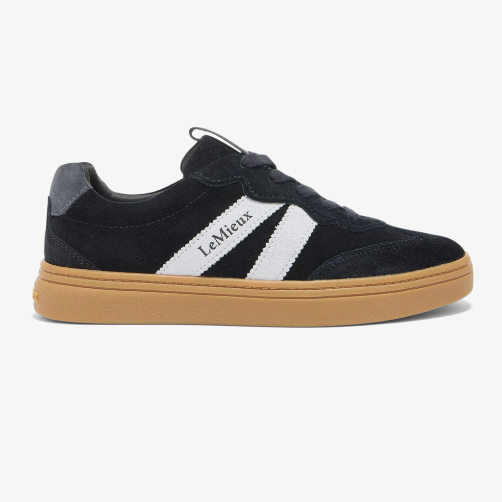 LeMieux Stockbridge Suede Lifestyle Trainers - Black