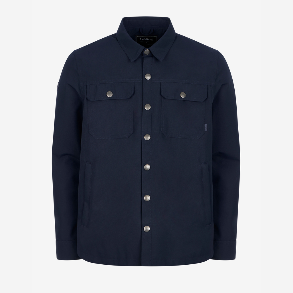 LeMieux Mens Showerproof Shacket - Navy